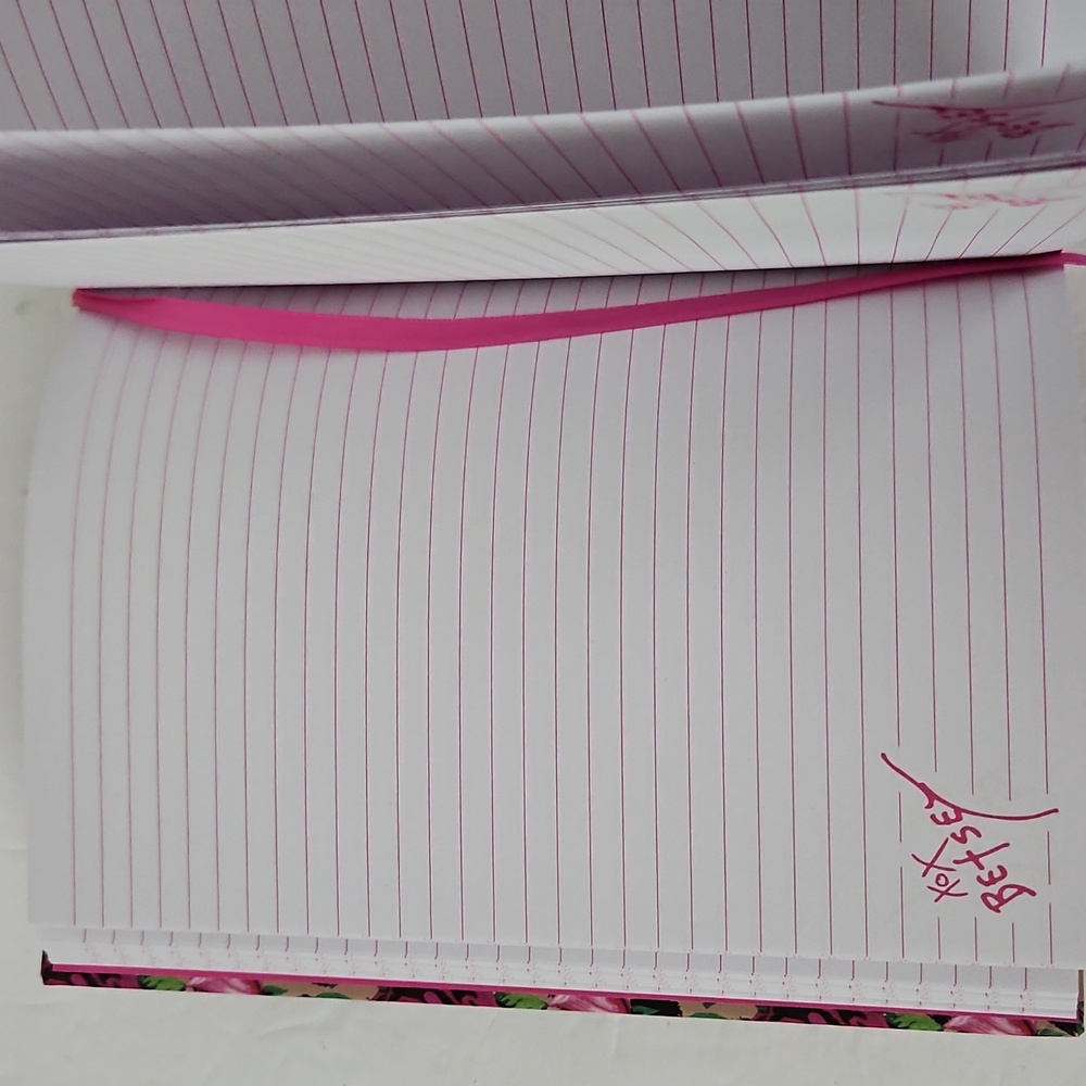 Betsey Johnson NWT "ROSES" Notebook/Journal - Picture 5 of 6